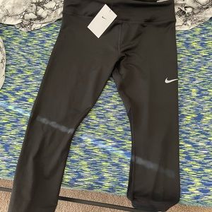 Nike cropped mesh leggings.
